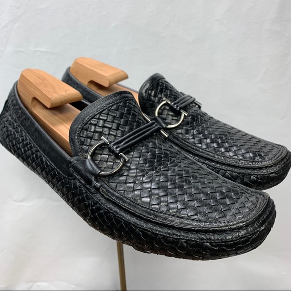 Ferragamo “Barbados” Bit Navy Men\'s Loafer 9 EE main image 7